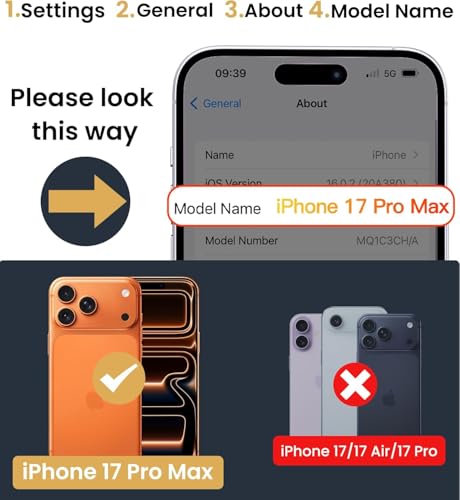 Image of Mr.Shield Screen Protector for iPhone 17 Pro Max, 9H Hardness Tempered Glass Screen Guard, Military Grade Shatterproof, Easy Installation Tray, HD Clarity, Case-Friendly [2 Pack]
