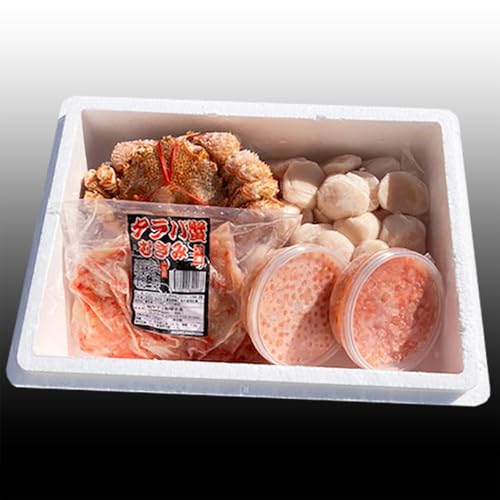 [北海道根室市] 毛かに・いくら・ほたて・タラバガニむき身セット D-30052 母の日 ギフト プレゼント 贈り物