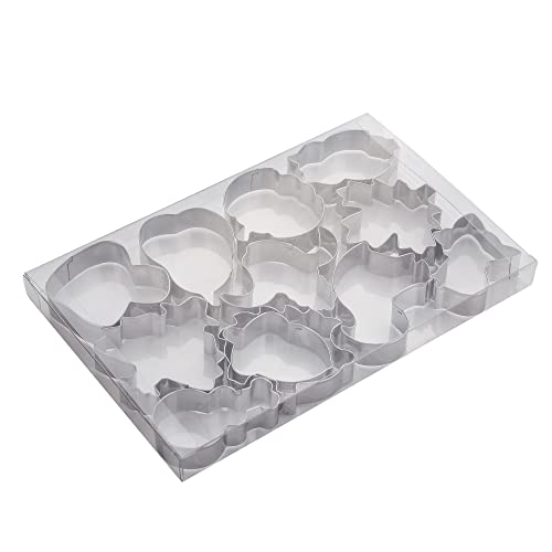 Mrcookie Thanksgiving And Fall Holiday Cookie Cutter Set,12Pcs Owl Squirrel Pinenut Corn Fox Mushroom Pumpkin Chicken Leg Leaf Turkey Pear… #TOP3