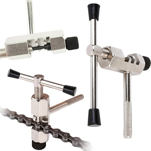 PARENCE – Herramienta 3 en 1 para Cadenas de Bicicleta – Herramienta Universal de reemplazo de Cadenas para Reparar, acortar y Mantener Cadenas de Bicicleta – Acero Pesado, fácil de Usar