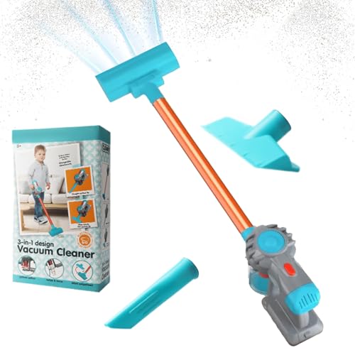 Qidures Aspirateur Jouet,Ensemble De Nettoyage D'Imitation Éducatif | Aspirateur Balai sans Fil Jouet De Nettoyage | pour Salle De Jeu Chambre d'enfant École...