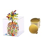 AFT-Polaris 25 PCS Clear Candy Boxes, Favor Gift apple box for Thanksgiving, Christmas, Wedding,...