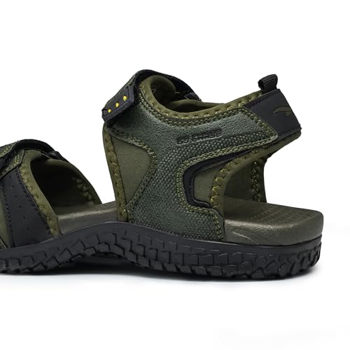 Image of ASIAN Mens VISTARA-19N Casual Sandals with adjustable velcro closure for easy wear with flexible fitting and trendy and stylish looks ideal for everyday use for mens as well as boys-VISTARA-19N$P