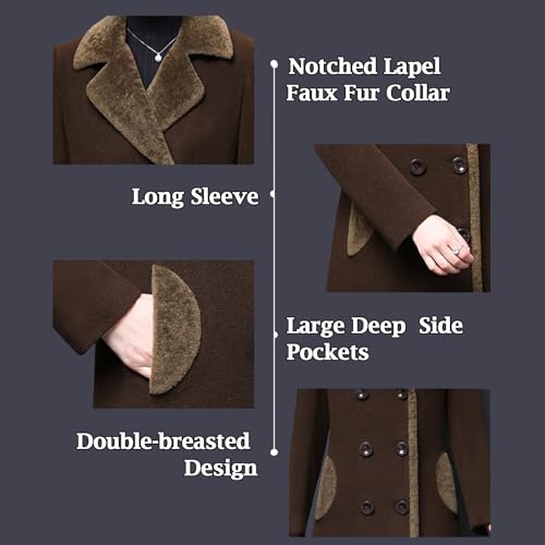Aprsfn Women's Winter Wool Coats Double-breasted Notched Lapel Warm Jackets Midi Long Peacoat Long Sleeve Pea Coats3