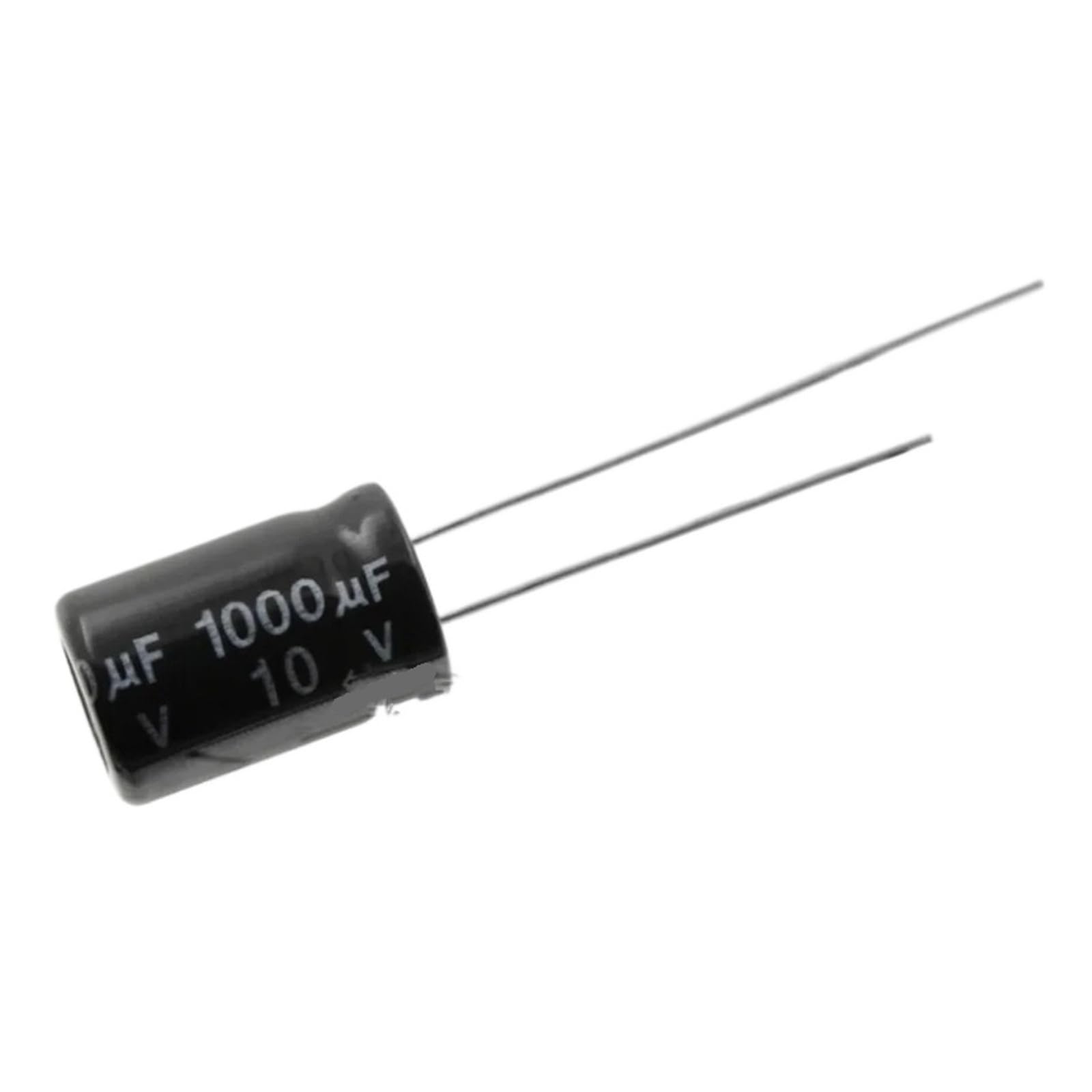 Condensateur 10V 1000UF aluminium 8x12mm pour stopper les bruits de tension