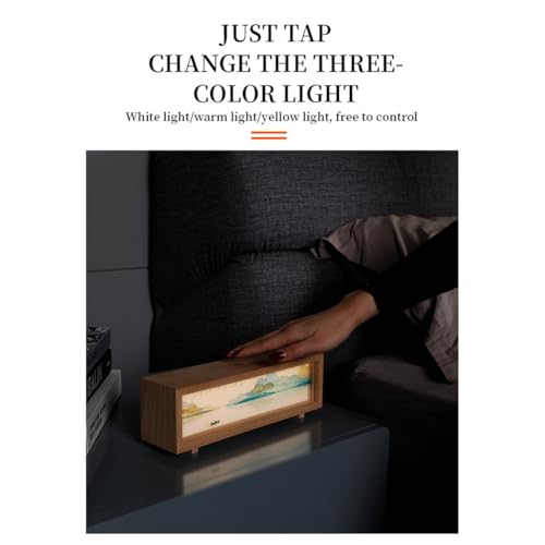 Lumière de nuit artisanale LED USB : déco de bureau cosy - 3