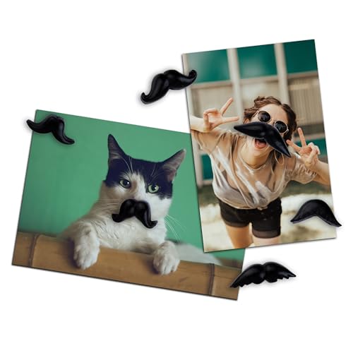Set de 12 Imánes Decorativos de Bigote miniatura 2