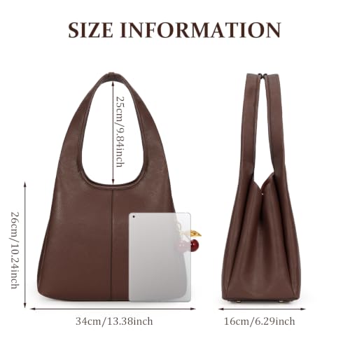 Image of Women's Top Handle Handbag Small Satchel Bags Trendy Hobo Purse Crossbody Bag Faux Leather Shoulder Bag Satchel Purse