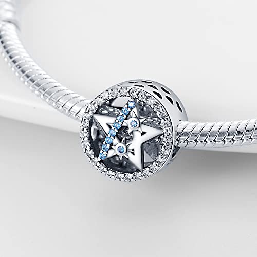 Pandach Good Luck Charm Bead Fits Charms Bracelets For Woman-925 Sterling Silver Dangle Pendant Bead With Cz Stones,Girl Jewelry Beads Gifts For Women Bracelet&Necklace #TOP1