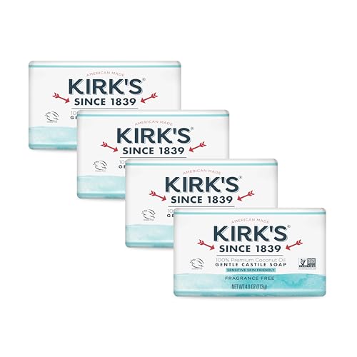 Kirk's Castile Bar Soap 4-Pack