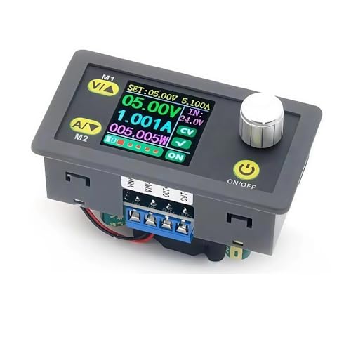 Fasizi Convertisseur élévateur 6-36 V vers 0,6-36 V, régulateur de Tension programmable, Alimentation avec Affichage, Module de contrôle abaisseur, transformateur WZ3605E