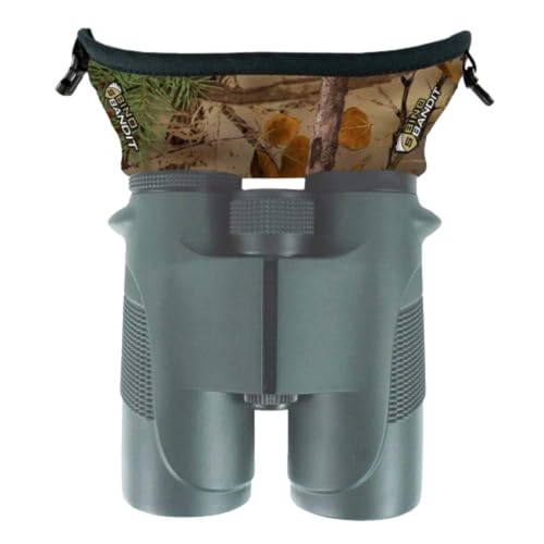 Bino Bandit - Water-Resistant Binocular Eyeshields to Block Glare and Reduce Eye-Strain- Alpine Mountain Camo
