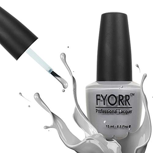 Image of 15ML Quick Dry Long Lasting Smooth Finish Nail Polish (Oh Yeh Its Grey)