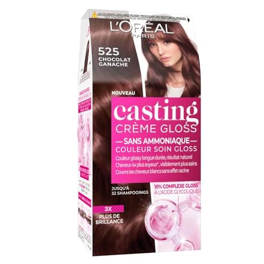 L'Oréal Paris Casting Crème Gloss Coloration Ton Sur Ton 5.25 Chocolat Ganache