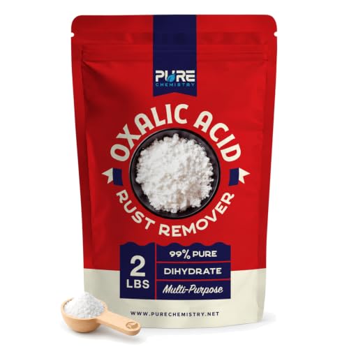 Ecoxall Oxalic Acid Fine Powder, 99% Pure, 2 lbs (32 oz), Pack of 1