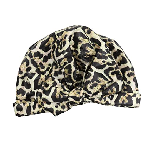 WUIOAUSXN Chapéu de banho Suprimentos domésticos toucas de banho folha de palmeira listra capa de ca