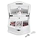 Jozen Gift Wooden Ballerina Medium White Musical Jewelry Box with Mirror and Lock for girls，Kid's Jewelry Storage Music Box,Gifts for Christmas,Birthday and all Holidays