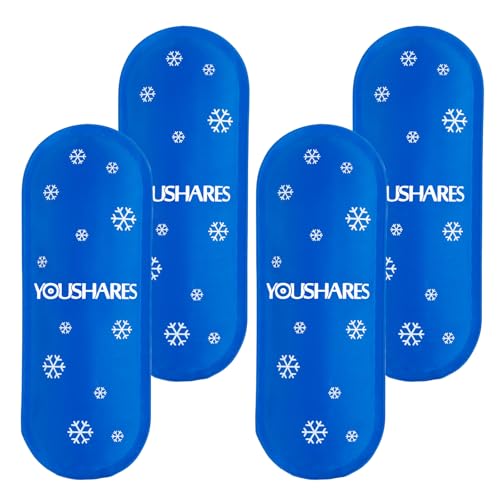 Image of YOUSHARES Diabetes Ice Packs for Insulin Cooler Travel Case - TSA Approved Ice Packs for Diabetic Travel Case, Mini Ice Packs Suitable for Most Insulated Medication Travel Bag（4 Packs）