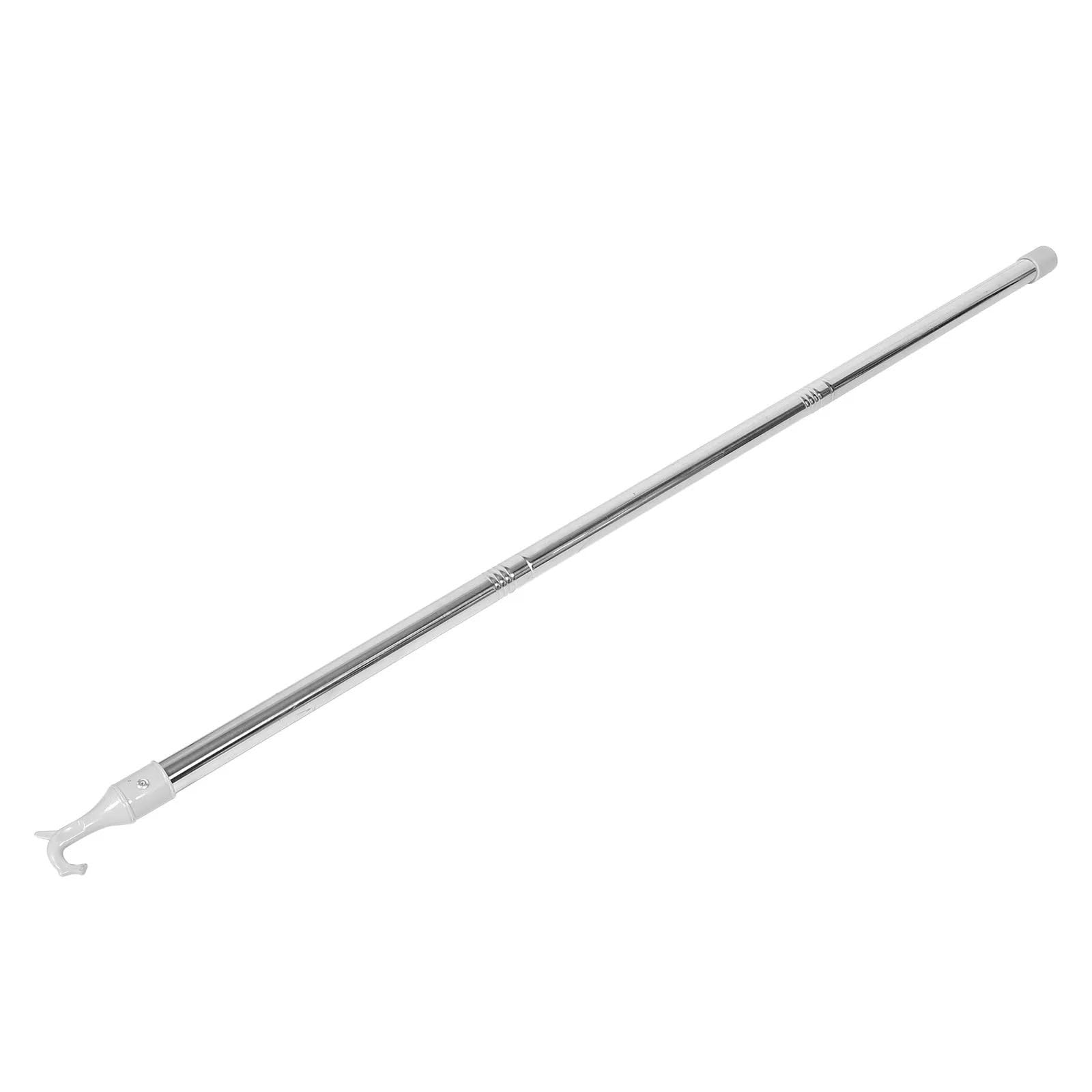 XILEUDUOD Telescopic Window Pole Rod Opener Adjustable Stainless Steel Privacy Curtain Opening Rod Awning Window Opener Pull Handle For Bedroom
