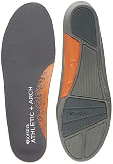 Sof Sole Women's Athletic High Arch Performance Full-Length Insole, Black, 8-11