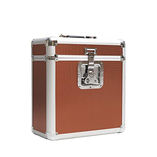 Rock on WallAR00292 Flight Case, 25 LP, Rojo