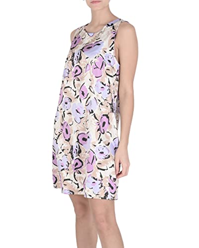 Robe 19V69 ITALIA en satin lilas pour femme chic et décontractée