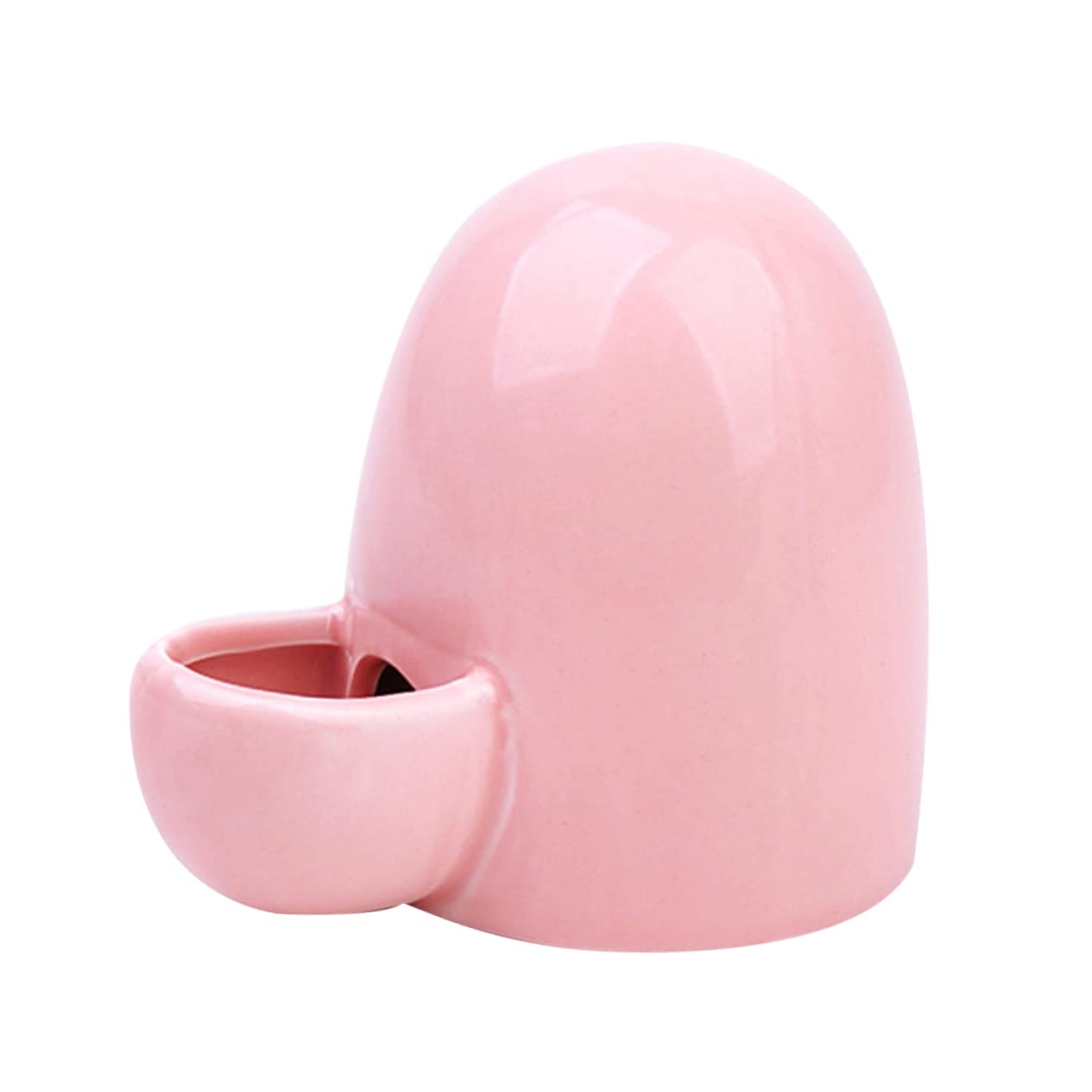 VANZACK Pet Water Dispenser Feeder Ceramic Rabbit Food Bowl Automatic Feeder for Hamsters Rabbits Cats