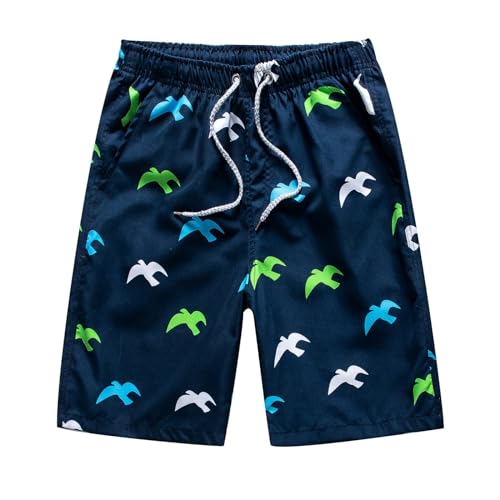 Foweknow Bañador para hombre estampado pantalones cortos de playa con estampado 3D gráfico surf playa pantalones cortos hombres niños pantalones cortos de natación elásticos ropa de baño ropa de baño