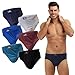 Produktbild SGS Slip Herren Unterhosen Männer Baumwolle 6er oder 12er Pack atmungsaktive Unterwäsche Herren von S bis 6XL für Alltag oder Sport.