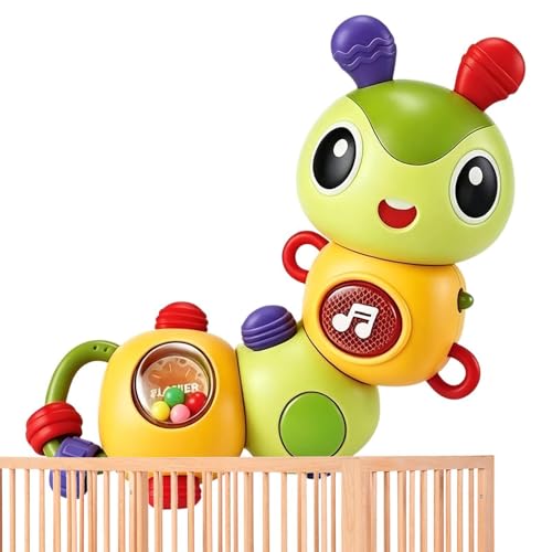 Oruga musical interactiva para el entretenimiento infantil en viajes