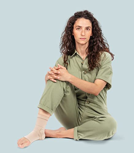 B:joynz Ankle Support - Aids And Stabilizes The Ankle, And Helps To Alleviate And Prevent Pain During Everyday Activities - Beige - Size 1 #TOP4