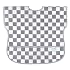 Bumkins Short Sleeve Bib for Girl or Boy, Toddler and Kids for 1-3 Years, Large Size, Essential Must Have for Junior Children, Eating, Mess Saving Soft Fabric Apron for Play, Charcoal Check