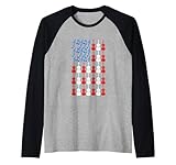 Vintage Violin American Flag 4th of July Men Wome
