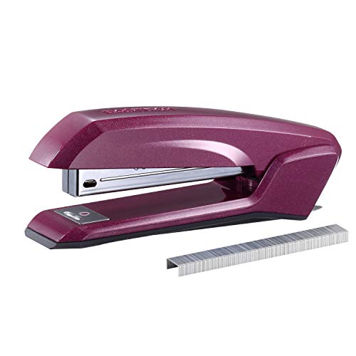 Bostitch Ascend 3 in 1 Stapler with Integrated Remover & Staple Storage, 20 Sheet Capacity, Purple