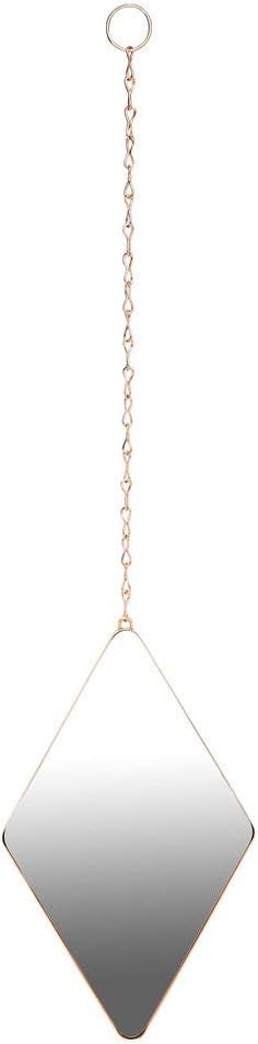 Umbra 358777-880 Dima Mirrors, Set of 3, Trio of Decorative Mirrors for Wall Decor, Apartment Decor/Wall Art, Copper, 28.7 x 17.7 x 1.6 cm