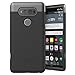 LG V20 Slim Case Black, Encased Ultra Thin SlimShield Hard Cover with Rubberized Grip Finish (Phone Fitted Design)