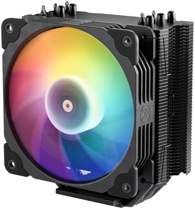 Vetroo V5 Black ARGB CPU Tower Cooler