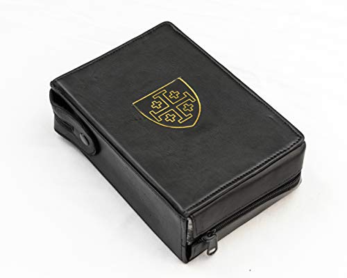 mds Real Leather Breviary Cover- Jerusalem Cross - Missal Cover - Bible Cover