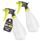 BFG 2 Botellas Pulverizadoras de 500 ml – Pulverizador para Plantas para Protección de Plantas, Botella Pulverizadora de Agua con Boquilla Ajustable