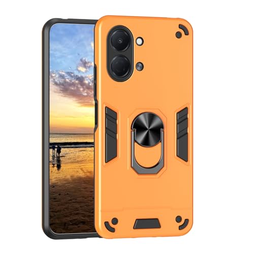 Compatible with Tecno Spark Go 3 / POP 20 Phone Case with Kickstand & Shockproof Military Grade Drop Proof Protection Rugged Pro