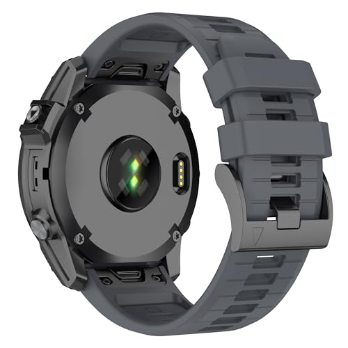 Shecret Quick Fit Correa para Garmin, Pulseras de Repuesto Silicona de Ajustable para Garmin Fenix/Forerunner/MARQ/Approach/Quatix/D2 Series/Descent/Tactix, Silicona Bandas Deportiva