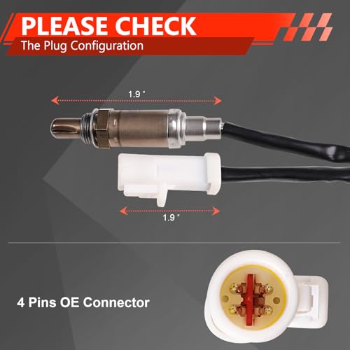 Sensor de Oxígeno 2 Piezas Compatible Ford y Lincoln miniatura 6