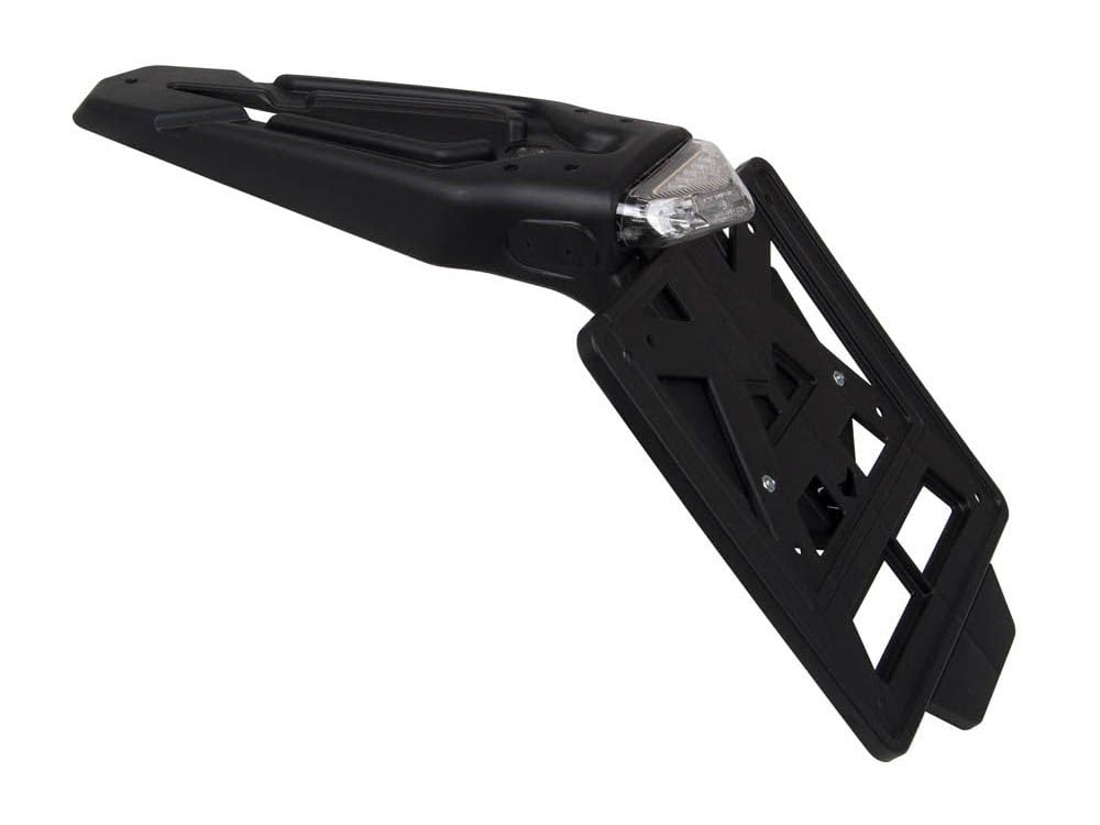 Générique Portatarga per Moto da Enduro e Cross con Cornice Targa Estraibile omologato 30 Gradi rtech racetech
