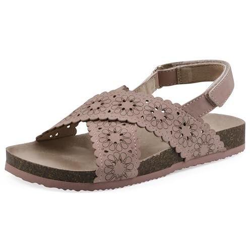 White Mountain Kids Girls' Gal Floral Sandal