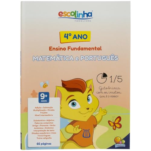 4º Ano - Matemática e Português (Escolinha Todolivro)