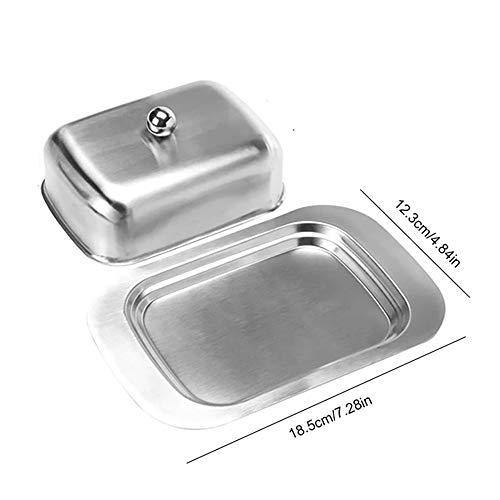 Butter Dish With Lid And Butter Spreader,Butter Dish Size Perfect For Butter Stick,Multi-Purpose Serving Food Dish Tray Kitchen Gadgets #TOP6