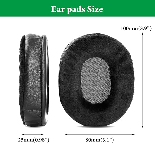Almohadillas de Velour para Reemplazo de Auriculares Mixcder E7 miniatura 6