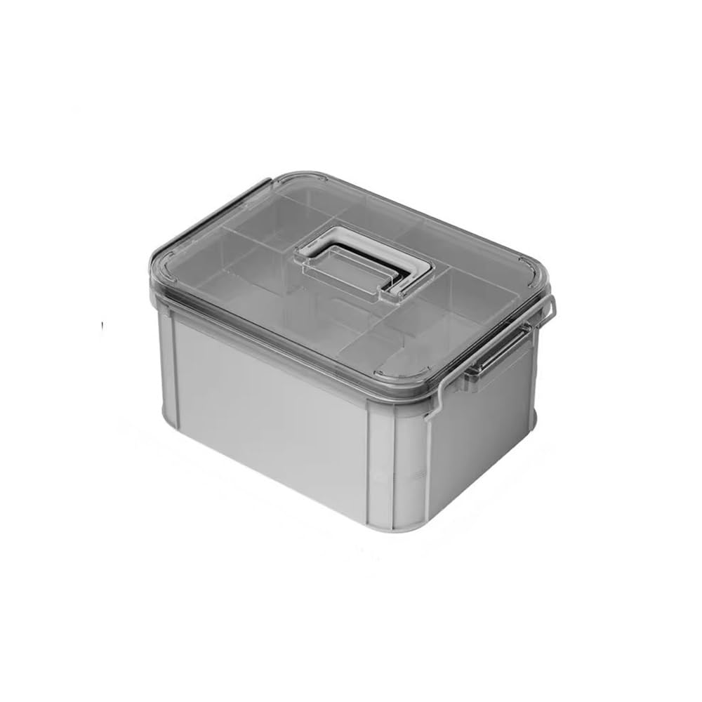 Hardware Toolbox Household Screw Parts Storage Box With Lid Electrical Maintenance Multifunctional Art Tool Storage and Toolbox