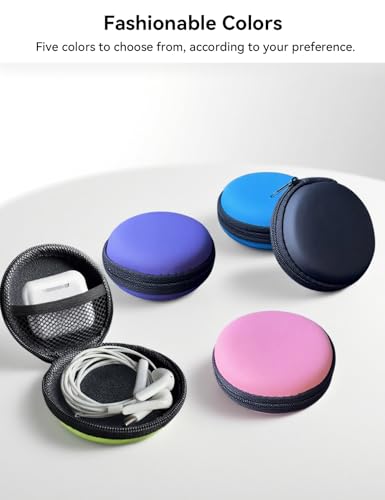 Image of Earphone Case MAS CARNEY Headphone Earbud Hard Protective Carrying Case Bag