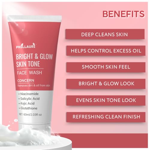 Phillauri Bright Glow Face Wash For Daily Cleansing Pack of 1 - Image 4